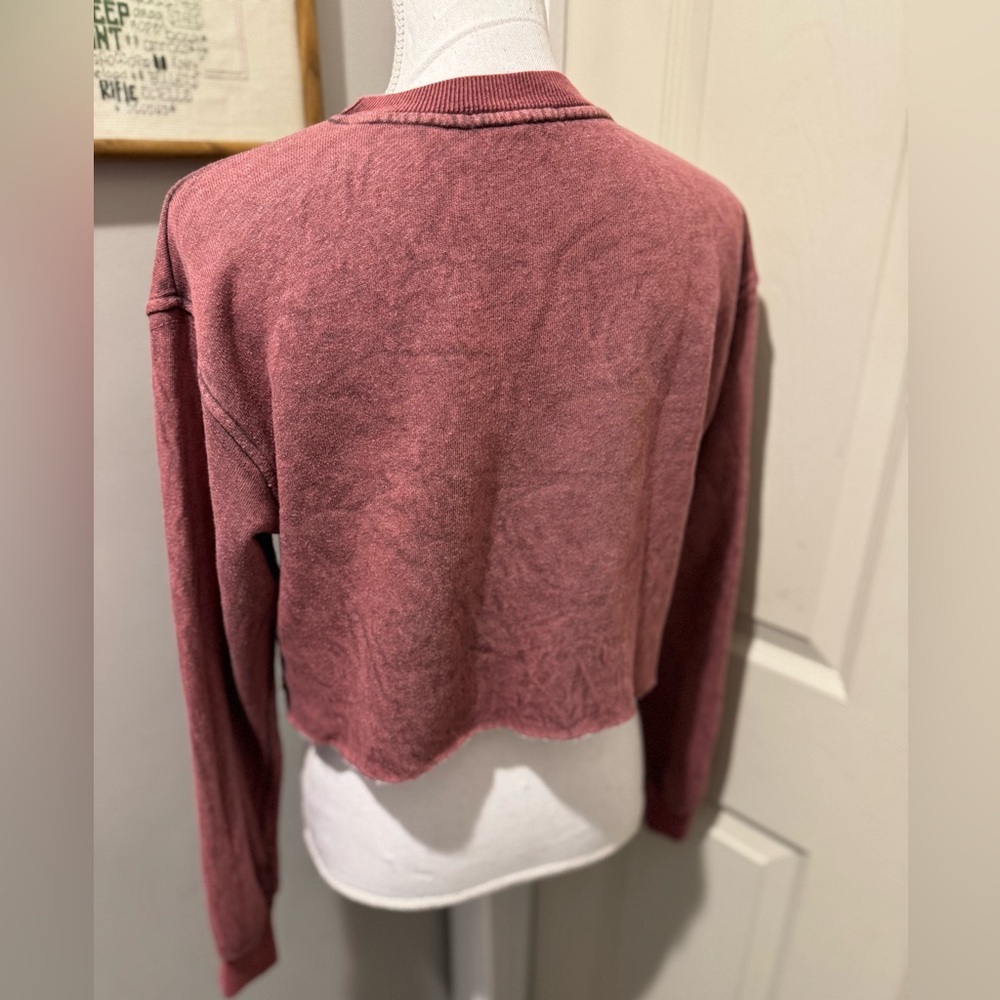 AE Don’t Ask Why cropped sweatshirt - Picture 4 of 12